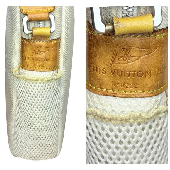 Louis Vuitton Limited Edition Cup Weatherly White Damier Geant Bag - with COA - Picture 6 of 14